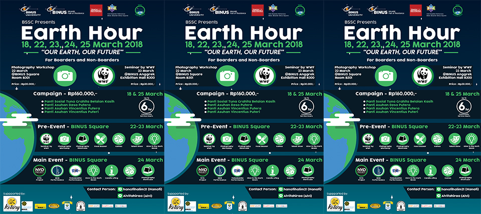 Earth hour event